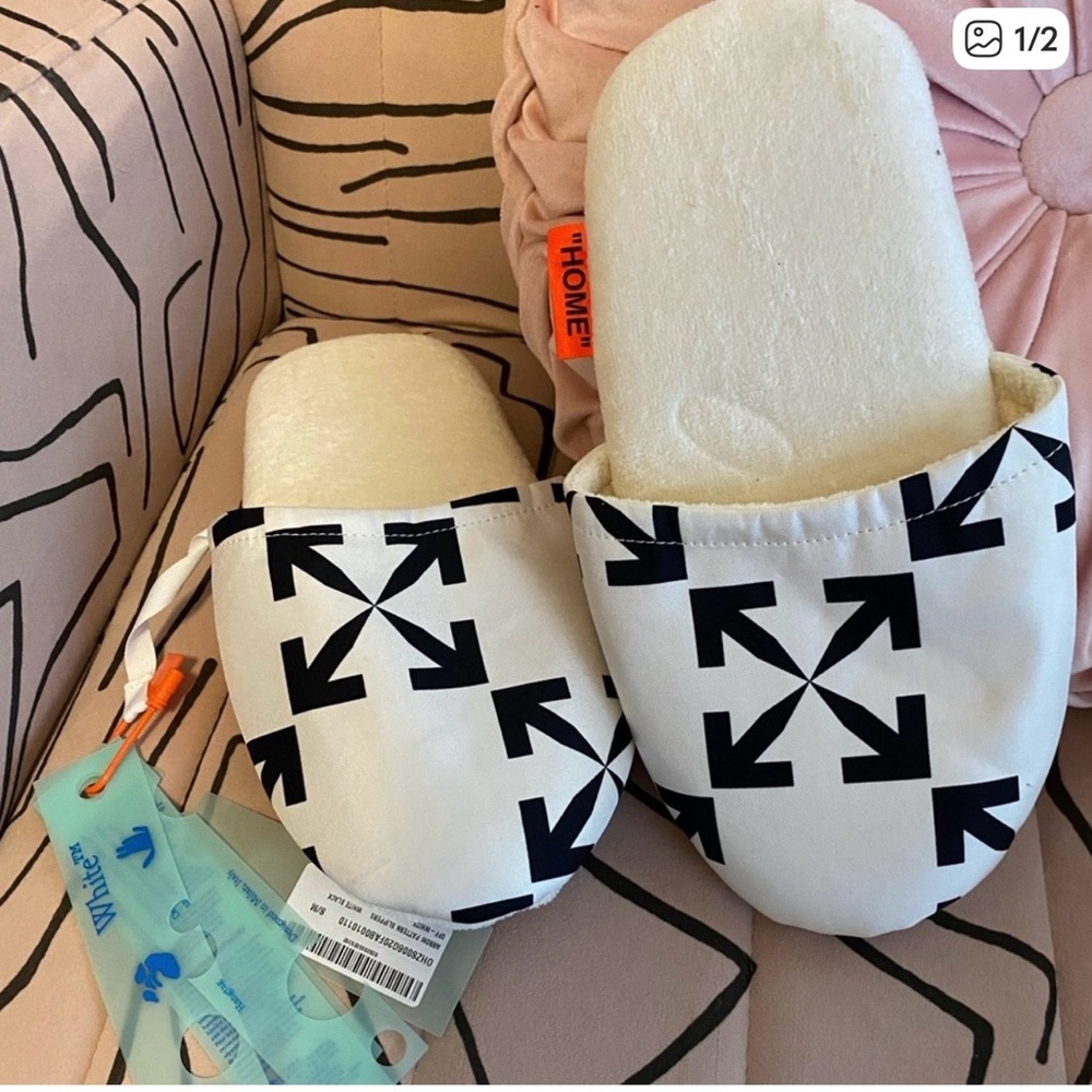 Off White Slippers